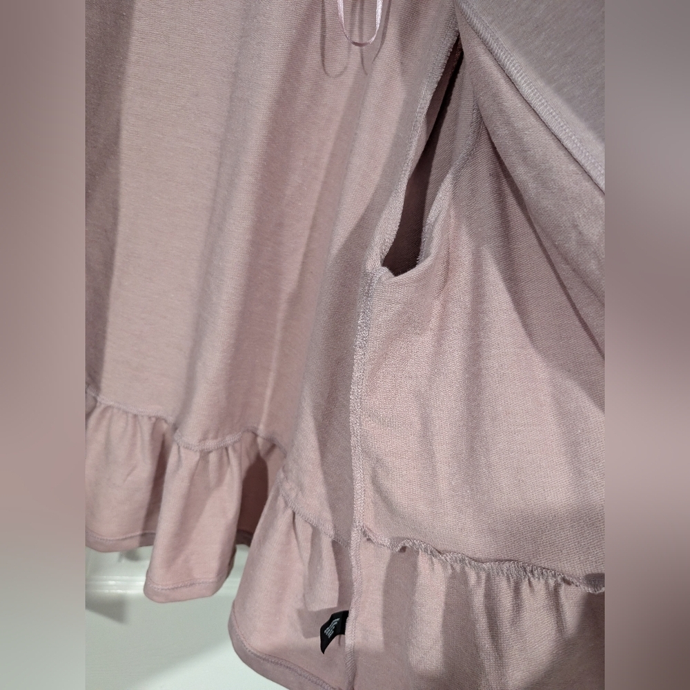 NWT Lane Bryant Mauve Pink Pearl Embellished Open Front Jacket in Size 18/20 - Picture 12 of 14